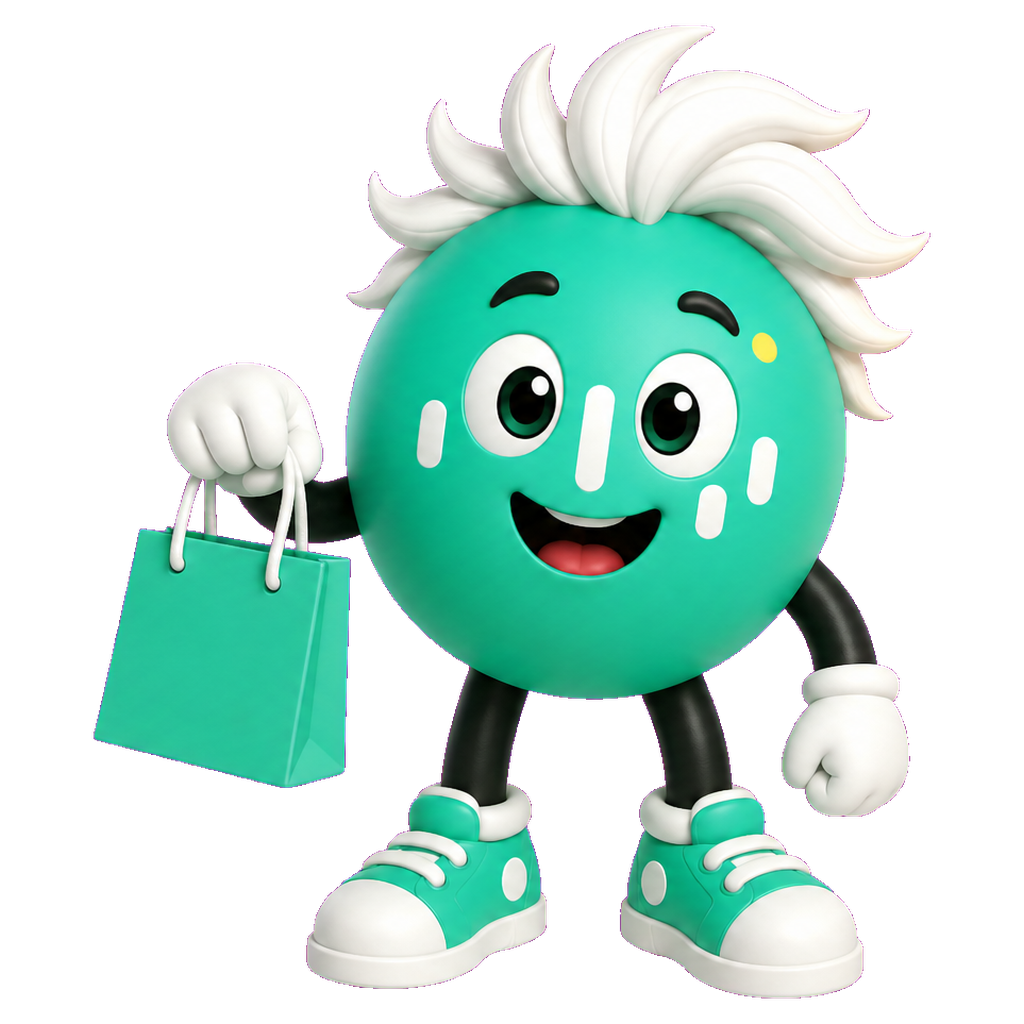 zep with a shopping bag embedding a chatbot into an online shop